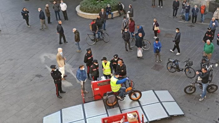 controlli sulle bici elettriche a nocera inferiore diverse sanzioni