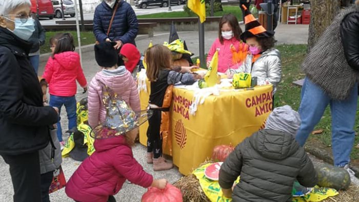 baronissi zucche in festa al mercato di campagna amica