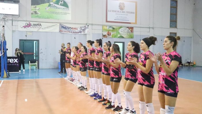 volley b1 la forex olimpia san salvatore perde il big match al tie break