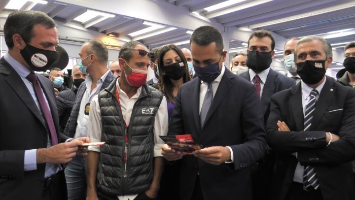 di maio lunedi in visita alla tsm a melito di napoli