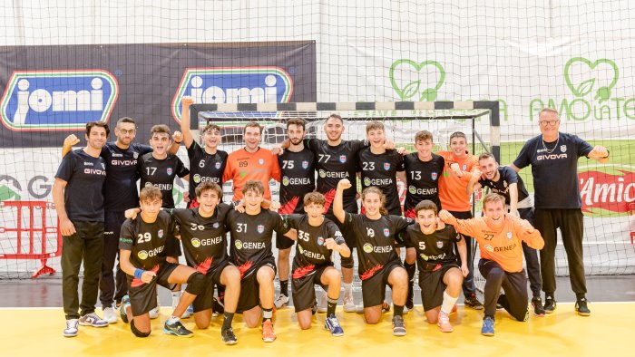 pallamano youth league under 20 quattro successi per la genea lanzara