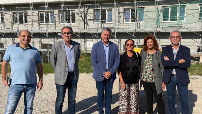 santa maria di castellabate procedono i lavori del nuovo polo scolastico