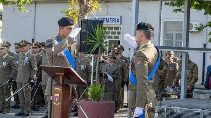 nocera inferiore cambio al vertice del battaglione trasmissioni vulture