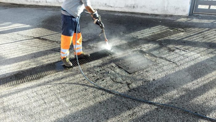 cancello ed arnone nuova pulizia capillare delle caditoie