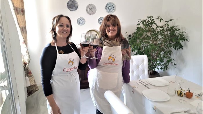 l amore per la cucina e le tradizioni ecco la cesarina rita sandra flammia