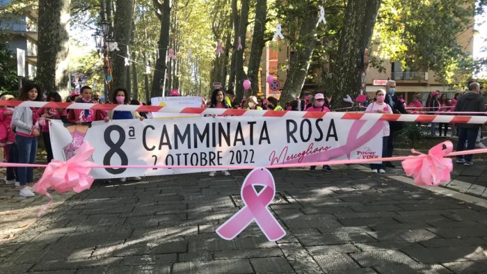 camminata rosa amos partenio grazie a chi ha collaborato al successo