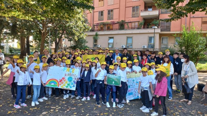 rispetto ambientale ed educazione sociale puliamo il mondo fa tappa a cava