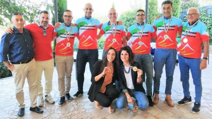 ariano campionato interregionale ciclocrono ecco nuovi campioni della montagna
