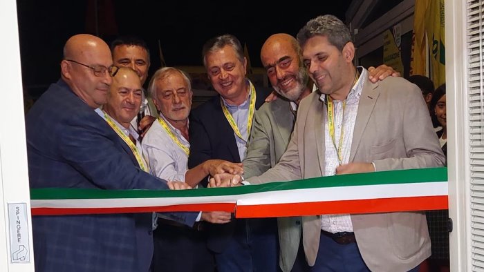 supporto alle aziende agricole inaugurata la sede coldiretti di castellabate