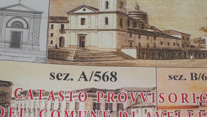 storia e immagini del passato ecco il catasto provvisorio di avellino