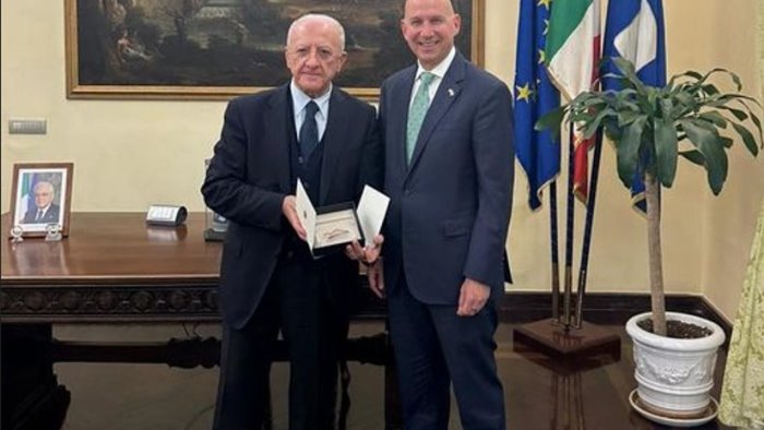 Italia – Usa, De Luca incontra l’ambasciatore americano Markell
