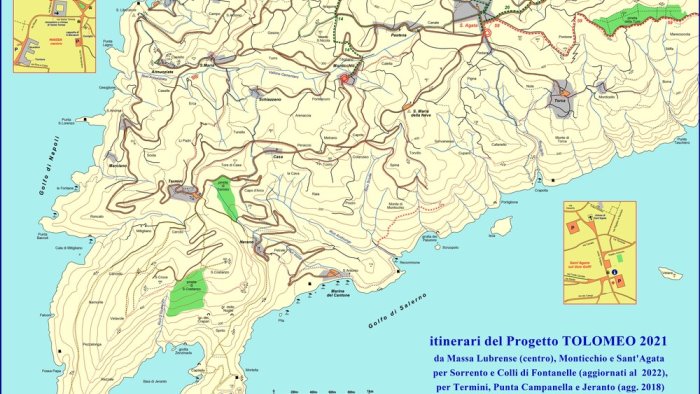 sorrento l escursionista visetti a rischio l alta via dei monti lattari