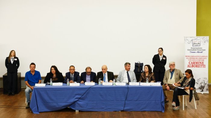 premio giornalistico carmine alboretti cerimonia a boscoreale