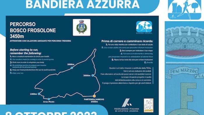 bandiera azzurra al comune di foiano domenica la consegna