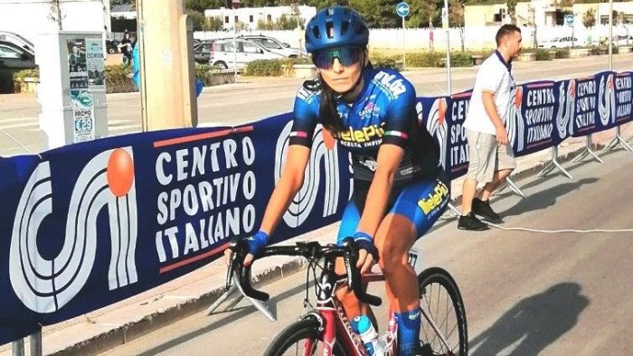 campionato nazionale ciclismo strada csi albanese oro nella woman master 1
