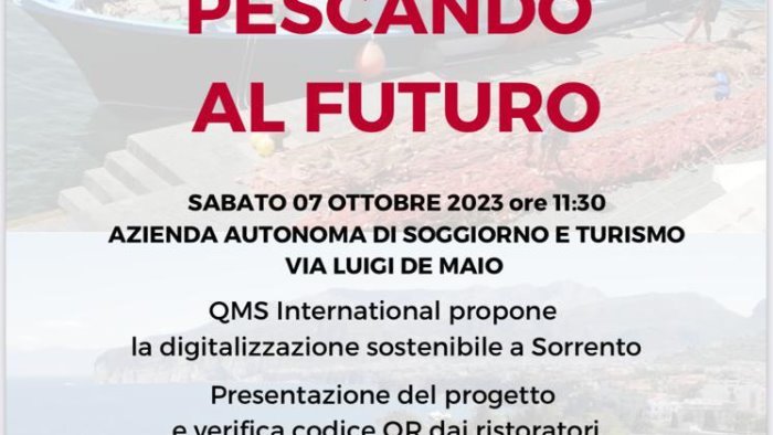 a sorrento l app pescando al futuro per monitorare mare e pescato