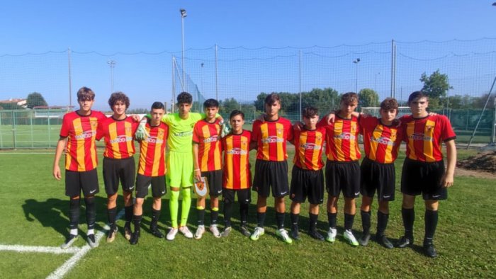 benevento l under 15 stende l arezzo con le reti di martini e porricelli
