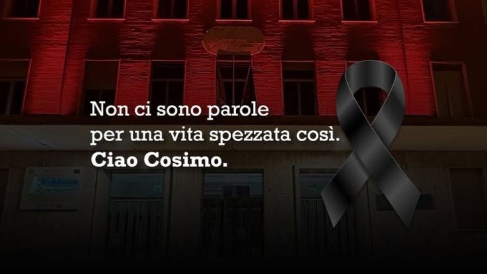 il dolore dei compagni ciao cosimo non ci sono parole