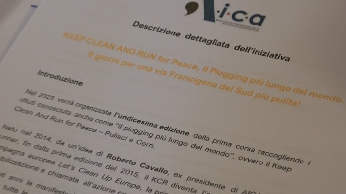 a benevento la tappa conclusiva di keep clean and run for peace