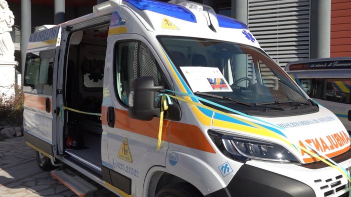 avellino nuova ambulanza per la misericordia l obiettivo stare coi giovani