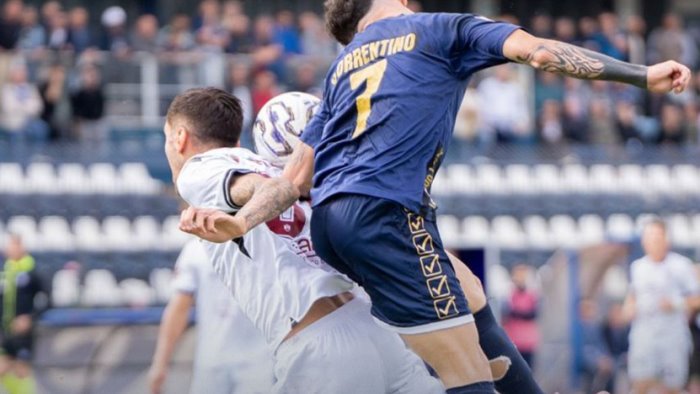 cavese trapani 0 1 sorrentino spreca fischnaller no metelliani penultimi