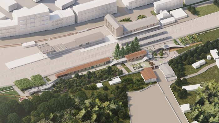 borgo ferrovia progetto completato ma i treni restano fermi