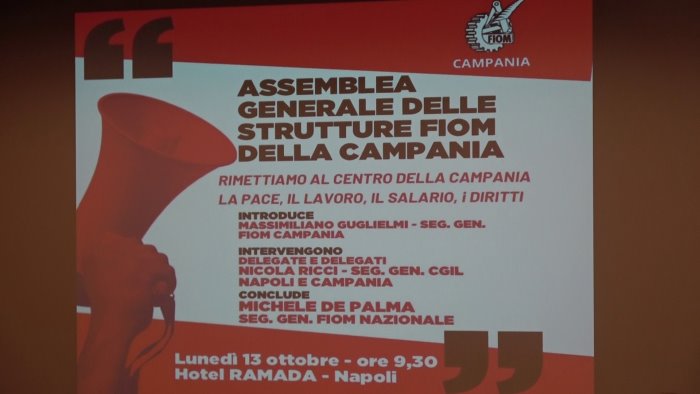fiom campania giorni decisivi per il rinnovo del contratto metalmeccanici