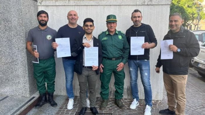 in prefettura a salerno il giuramento delle nuove guardie agroforestali