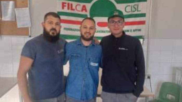 elezione rsu sipa spa filca cisl irpiniasannio prima organizzazione sindacale