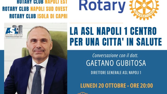 sanita e benessere collettivo sinergia tra asl napoli 1 e rotary