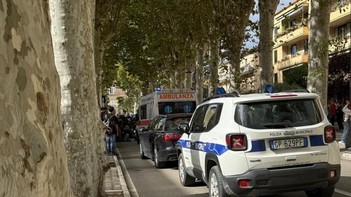 studente investito a sant agata trasferito in codice rosso in ospedale