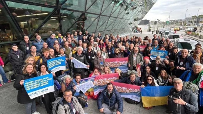 una umanitaria missione politica guidata dal sannita angelo moretti