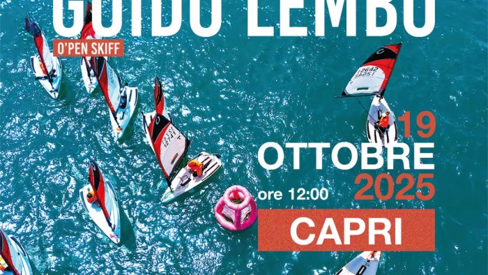 vela domenica a capri prima edizione del trofeo guido lembo