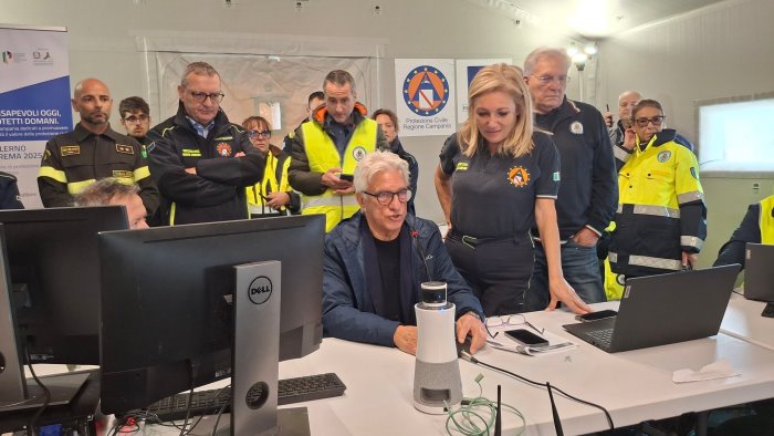 esercitazione protezione civile exe salerno non trema