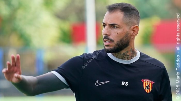 benevento under 17 sul campo del guidonia