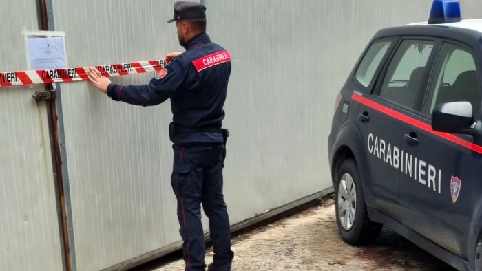 inquinamento fiume sarno blitz dei carabinieri a solofra