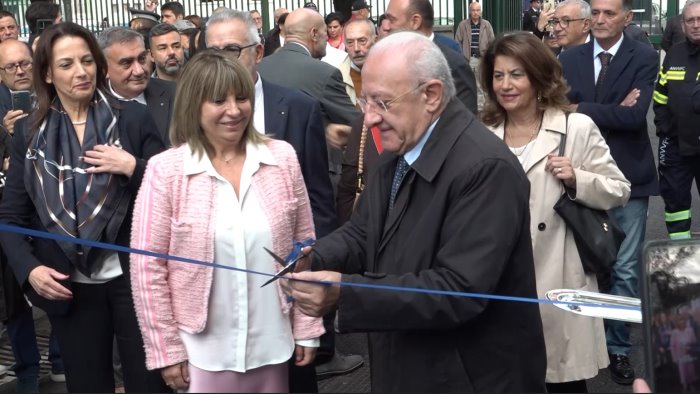 caivano al parco verde apre il polo sanitario per 72mila cittadini