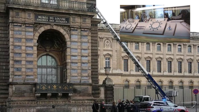 parigi sotto choc disperata caccia ai ladri dei gioielli di napoleone