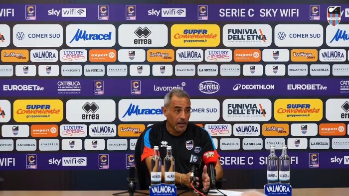 catania salernitana 2 0 toscano grande prestazione cicerelli e stato super