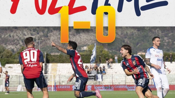 casertana undici metri di felicita bentivenga stende il siracusa