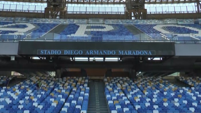 stadio maradona terzo anello chiuso dal 2004 al via test anti vibrazioni