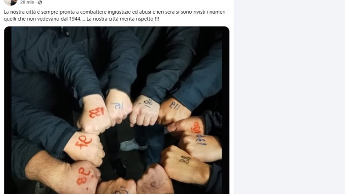 tifosi del napoli numerati in olanda non accadeva dal 1944