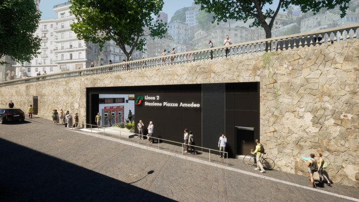 linea 2 lavori in stazione piazza amedeo e mergellina cambiano orari dei treni