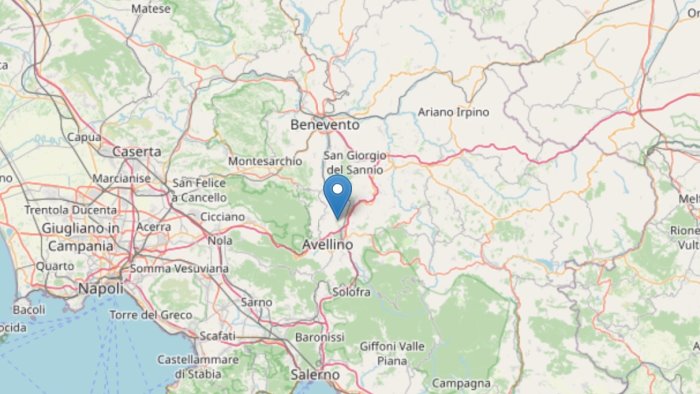 terremoto sequenza sismica tra capriglia e montefredane nessun allarme