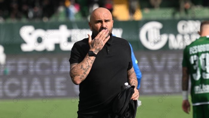 avellino spezia 0 4 biancolino arrabbiato non preoccupato