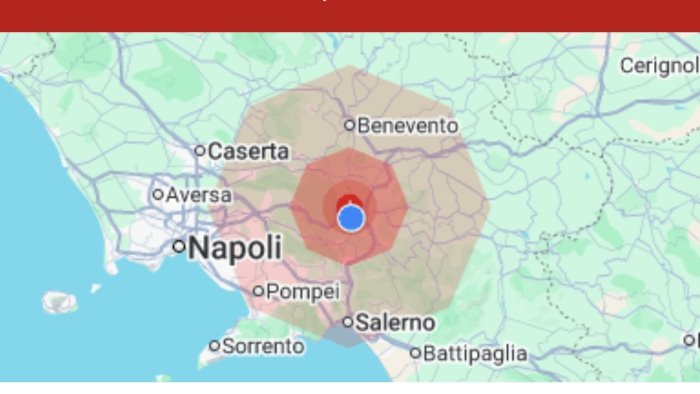 terremoto avellino scossa 4 0 avvertita in tutta la campania