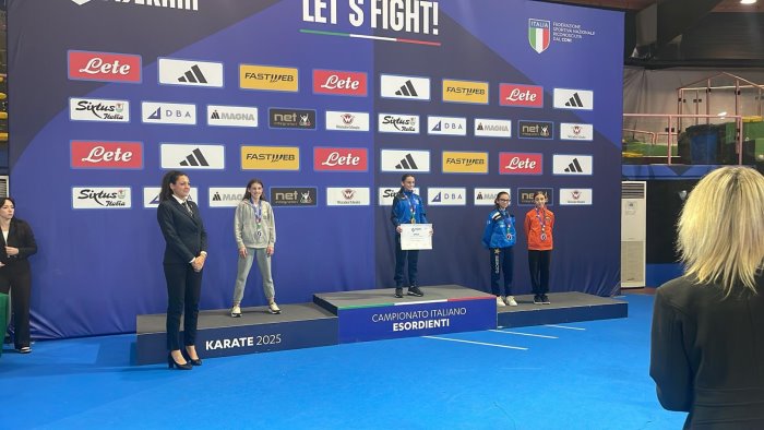 arti marziali giulia iannaccone bronzo ai campionati italiani