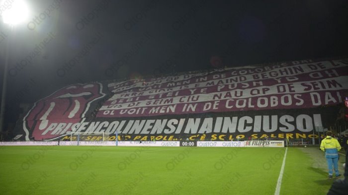 salernitana gli applausi dell ad pagano colori passione appartenenza