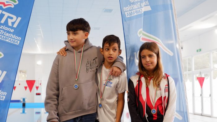 circuito giovanile di aquathlon a vallata leone grande orgoglio