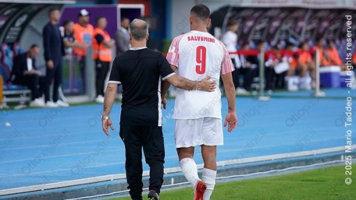 benevento si ferma salvemini ecco i tempi di recupero